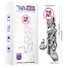 Manga com Dente de Lobo de Cristal Dragão Voador Elefante Voador Controle Remoto Sem Fio Manga Vestível Manga com Vibração Estendida para Adultos