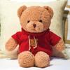 Urso de Pelúcia Vestindo Suéter Suporta Personalização Temática de Feriado, Personalização de Logo e Lembrancinhas de Casamento