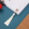 Danza del león, tendencia nacional, borla estilo Suzhou, poliéster con cuentas, estilo chino antiguo, marcapáginas Hanfu, bolsita, accesorios DIY para bolsos y cajas, venta directa