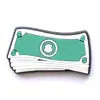 Nuevo Parche Suave de Goma PVC Plano Pequeño Cubierta para Auriculares Pasador de Pelo Joyería DIY Accesorio Decoración para Funda de Teléfono Material