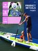 Summer explosive 381 racing board all-round cruise board novato marine surfboard pulp board sup inflável paddle board