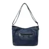Bolso de mezclilla para mujer, nuevo, elegante, versátil, de un solo hombro, simple, retro, bandolera, mochila de viaje de gran capacidad
