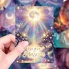 Modelo Novo Transfronteiriço 18 Cartas/Pacote Coloridas Quentes e Encorajadoras Cartas com Texto de Autoafirmação Mensagem Cartas com Texto de Bênção
