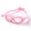 Gafas de Natación de una Pieza para Niños con Marco Grande Gafas de Natación para Estudiantes de Secundaria Protección Ocular para Natación Antivaho Gafas de Natación de Buceo para Carreras