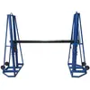 Portabobinas hidráulico 3T5T10T portabobinas de múltiples agujeros soporte pesado para carretes de alambre portabobinas para cable de comunicación