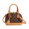 2026 Nova Moda Estampada Color-Blocking Corrente Europeia e Americana Retrô Bolsa de Ombro Transversal de Grande Capacidade Bolsa de Mão Bolsa Concha