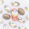 Pedra de unha 4120 ovo de pombo Oval broca de unha Chinês Super Brilho unhas decoradas Cristal Austríaco joias