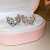 Charme Delicado e Feminino~ Brincos de Flor com Zircônia e Pérola, Brincos de Luxo Leve e de Alta Qualidade, Doces e Delicados, Brincos Versáteis para Mulheres