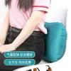 Almohada de viaje, Almohada inflable plegable portátil, Almohada para dormir al aire libre para adultos, Cojín lumbar, Almohada de oficina, Artefacto para dormir en la pausa del almuerzo