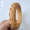 Pulseira de rattan tecida à mão estilo boêmio europeu e americano Xu Jiang popular na Amazon moda transfronteiriça estilo étnico pulseira de palha