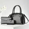 Bolsa Tote Casual Simples Concha Feminina 2026 Versátil Nova Tendência de Moda Bolsa de Ombro Trabalho Deslocamento Bolsa Transversal