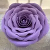 Flores de papel espuma à prova d'água, rosas artificiais, decoração de casamento para vitrines de shoppings, arranjo de parede de fundo para inauguração de casamento