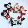 Accesorios de Resina DIY Dibujos Animados Kiki Mickey Mouse Decoración para Funda de Teléfono Caja de Almacenamiento Parche Llavero Colgante Material