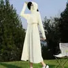 Ropa de Protección Solar Larga para Mujer 2026 Verano Nuevo Estilo Anti-UV Seda de Hielo Delgada Transpirable Chaqueta con Ceñidor en la Cintura para Protección Solar