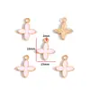 Accesorios de Joyería de Aleación para Hacer Manualidades con Forma de Gota de Aceite Bolsita de Maquillaje para Niñas Accesorios de Tacones Altos Pulsera Pendientes Colgante W507