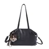 Bolsa tote retrô de grande capacidade para mulheres, nova coleção outono 2026, bolsa de ombro moderna e estilosa, bolsa de viagem casual e simples