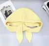 Al por mayor 25 Años Principios de Otoño Nuevo Sombrero Retro Americano Pasamontañas para Mujer Cálido de Punto Protección para Orejas Sombrero de Lana