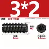 Tornillos de Máquina Sin Cabeza de Acero Inoxidable 304 de Casquillo Hexagonal con Extremo Cóncavo para Apretar M2M3M4M5M6M8M10M12