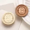 Lançamento de novos produtos: Série floral europeia de 26 letras latão maciço selante para convites de casamento e lembrancinhas de festa