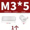 Tornillos Super para Máquina Dorados, Tornillos Plásticos Sin Cabeza, Tornillos de Fijación de Cabeza Plana, Tornillos de Fijación de Nylon, Tuercas, Arandelas M3M4