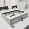 Banco de trabajo antiestático con manija de bloqueo cajón de metal adicional almacenamiento individual de mesita de noche escritorio de computadora colgante debajo