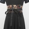 Estilo Chinês Retrô Moda Elegante Libélula Emagrecedor Versátil Acessórios para Vestido Bordado Misturado Elástico Selo de Cintura Largo