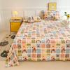 Lençol de Solteiro Grosso de Inverno de Veludo de Leite de Desenho Animado, Fresco Veludo Francês Veludo de Bebê Jogo de Três Peças para Cama de Solteiro e Casal