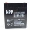Batería NPP NP12-7Ah 12V 7.27.58.591012Ah Alimentación de Emergencia para Ascensor Cargador UPS