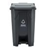 Contenedor de basura grande para exteriores, de plástico, con tapa, para uso doméstico y comercial, para exteriores, tipo contenedor grande