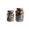 Frasco de acrílico de pared gruesa de 1.4L 1.9L para cáscara de mandarina, frasco de almacenamiento, botella de almacenamiento de cáscara de mandarina, frasco para té, frasco para medicina china, frasco para frutas secas