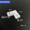 Conectores para Tira de LED Recubiertos de Goma de Alto Voltaje, Conectores para Tira de LED de 220V Sin Soldadura, Conectores Rectos, Conectores en Forma de T y en Forma de L