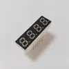 Tubo Digital de Reloj de 4 Dígitos de 0.28 Pulgadas, Doble Fila de 12 Pines Positivo Común Pantalla Digital de Luz Azul, Digital enchufable de Pin Extendido
