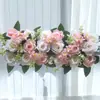 260 Flores Artificiales Decoración de Boda Flores Columna Romana Arreglo Floral Adornos Guía de Camino Flores Artificiales Flores para Sala de Estar Mesa de Comedor Decoración de Escritorio