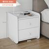 Mesa de noche de lujo ligero simple moderna pequeña estante de noche simple gabinete de almacenamiento para dormitorio habitación de alquiler mesita de noche
