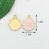Fabricante de Accesorios de Joyería de Estilo Floral, Venta al por Mayor de Joyería DIY Hecha a Mano de Aleación, Accesorios de Joyería DIY con Goteo de Aceite Transfronterizo