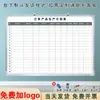 Gestión de Calidad Kanban Pizarra Blanca Tablero de Escritura Contenido Personalizado Pizarrón Pequeño Taller Fábrica Oficina Limpiable Diez