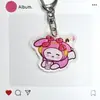 Llavero My Melody Llavero Acrílico Personaje de Dibujos Animados Anime Llavero Sanrio Accesorios Colgante Llave