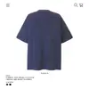 Camiseta de Manga Corta para Hombre, Algodón Puro de Peso Pesado, Estilo Retro Americano, Marca de Moda, Estampado Desgastado, Nuevo Top Holgado para Venta Transfronteriza, 250g