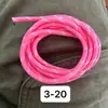 Serie Miu Cuerda Trenzada DIY de 5 mm Cuerda Redonda de Punto de Salto Colorida Cuerda para Bolso Intercolorido Ropa Cinturón Cuerda Sudadera Cordón para Zapatos