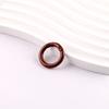 Hebilla de Resorte de Color Pintado Material para Joyería DIY Anillo de Resorte Abierto Abalorios Colgante para Teléfono Móvil Llavero
