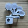 Herramientas de cocina para hornear Cuchara medidora de plástico de 4 piezas con escala Juego de cucharas medidoras de cocina 4 en 1 Gadget para hornear