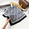 Lenço de Seda Headband Paisley Lenço Quadrado Pequeno para Mulheres Algodão Artístico Coreano Versátil Moda Primavera e Outono Novo Estilo Lenço de Pescoço Elegante Lenço