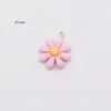 Flor de Color Resina Cactus Aguacate Zanahoria Colgante DIY Pendientes Hechos a Mano Llavero Accesorios Colgante