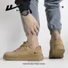 Nuevas Zapatillas de Otoño Transpirables, Nuevos Zapatos Versátiles para Hombre para el Trayecto Diario, Zapatos de Suela Gruesa que Aumentan la Altura y Adelgazan, Zapatos Casuales Simples de Color Sólido