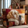 2026 Nueva Serie Transfronteriza de Cachorros Estampado Digital Bolso de Hombro Acolchado de Moda