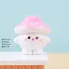 Musgo Micro-Paisagem Desenho Animado Animal Criativo Cabeça de Cogumelo Elfo Artesanato de Resina DIY Jardinagem Planta em Vaso Pequenos Enfeites