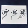 Plantilla de Impresión para Teñido con Pasta Batik Impresión con Pasta de Tinte Tie-Dye Estilo Étnico Teñido con Tintes Vegetales Herramientas Hechas a Mano DIY Teñido con Índigo