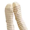 Calcetines de algodón finos de verano para dormir para mujer, de ajuste holgado y sin apretar, especialmente diseñados para que los usen mujeres embarazadas y en posparto durante el confinamiento y para dormir, de longitud hasta la mitad de la pantorrilla, adecuados para habitaciones con aire acondicionado