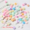Flores Mini de Resina Estéreo 3D 6-8mm Pacote Misto Acessórios DIY Arte de Unhas Cola Cremosa Materiais para Fazer Capinha de Celular
