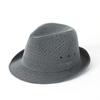 Sombrero para Hombres Mayores Primavera Verano Lino Topper Mediana Edad y Mayores Jazz Papá Caballero Ala Corta Casual Verano Fresco Sombrero